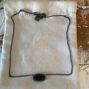 Black Kendra Scott Necklace